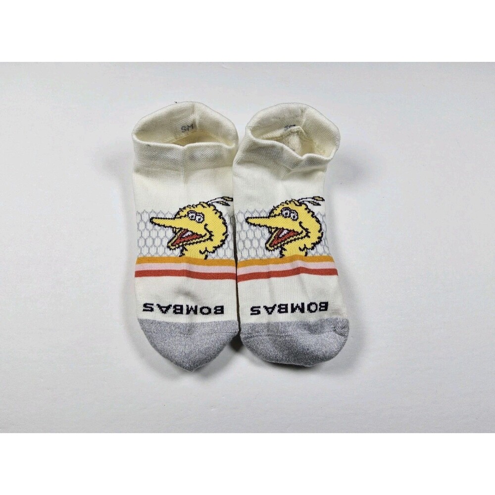 Bombas Sesame Street Big Bird Athletic Ankle Socks Size S